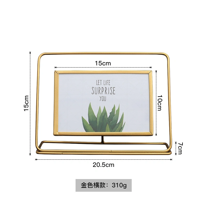 Iron Photo Frame TV Cabinet Decorative Ornament