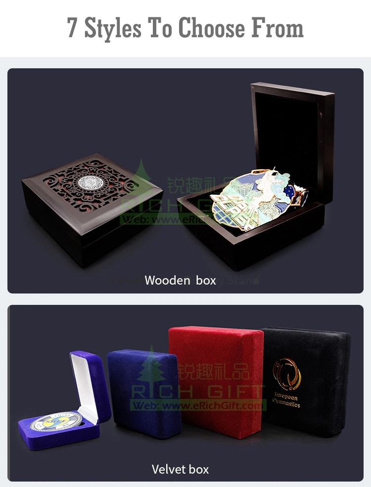 Square Coin Capsule Box Storage Military Coin Case Holder Wooden /Leather Velvet Packaging Coin Gift Boxes for Challenge Coins