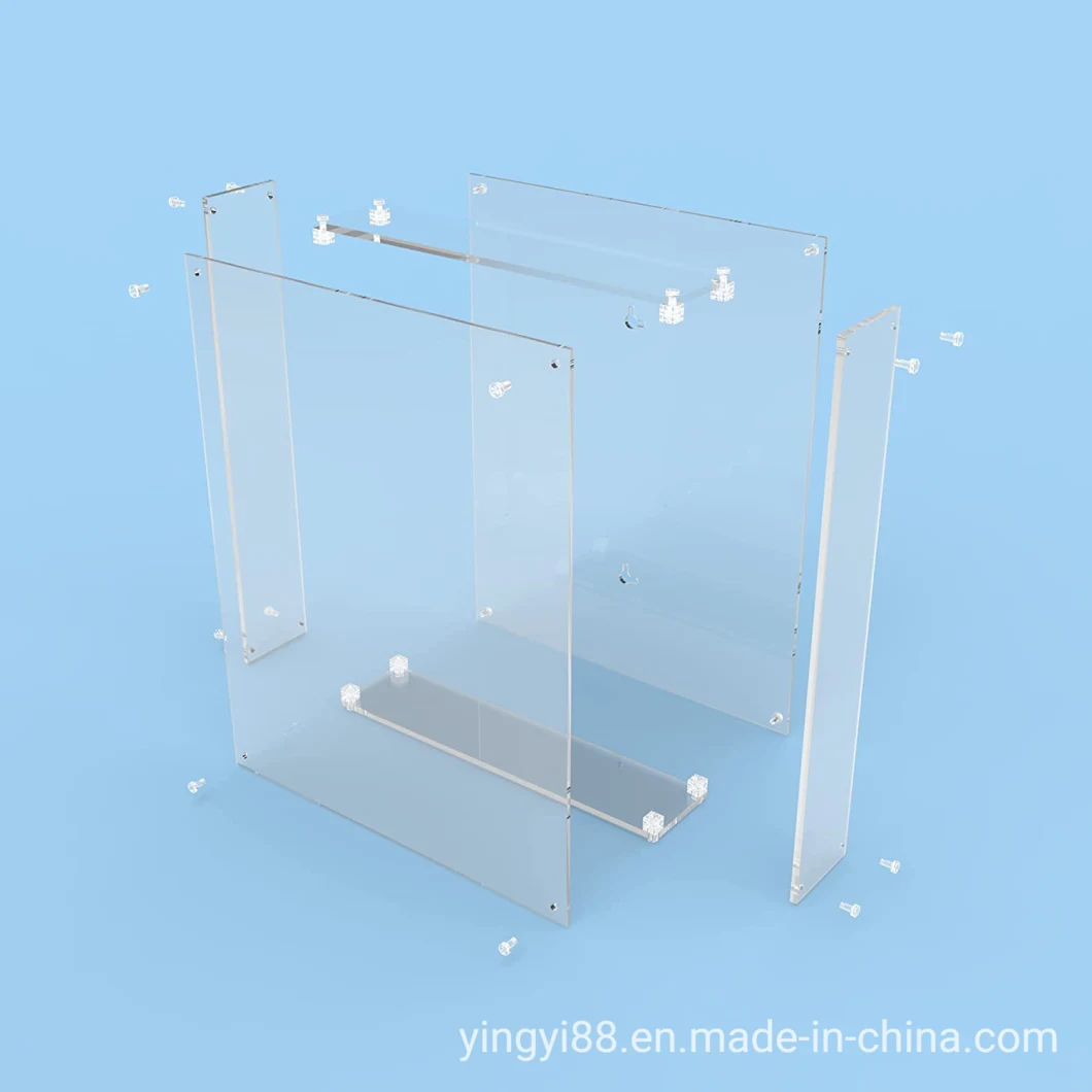 ISO BSCI Factory Wholesale Custom High Quality Acrylic Shadow Box