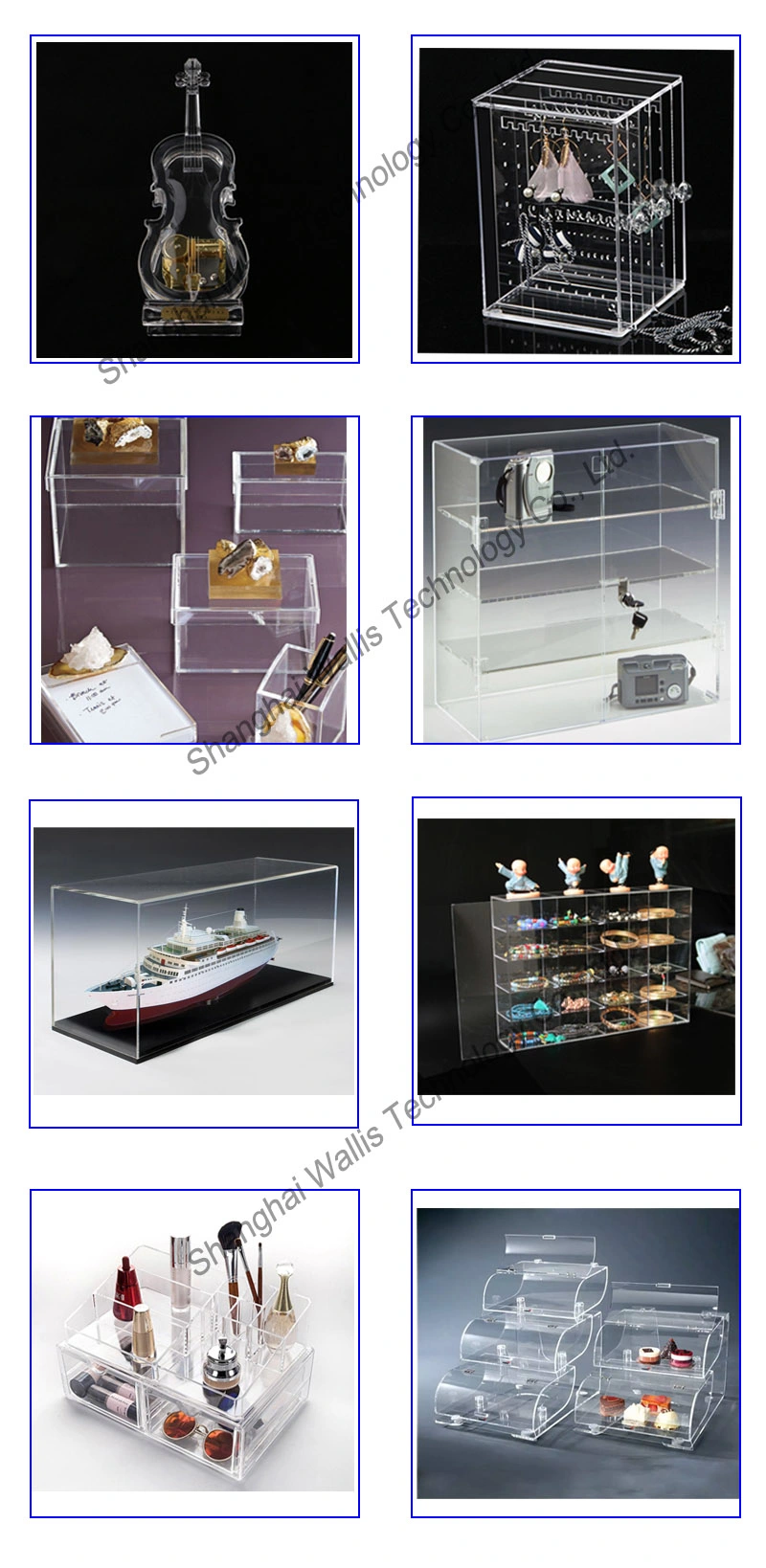 Acrylic PMMA PS Photo Frame Advertising Display Rack Home Decoration European Creative Crystal Picture Frame